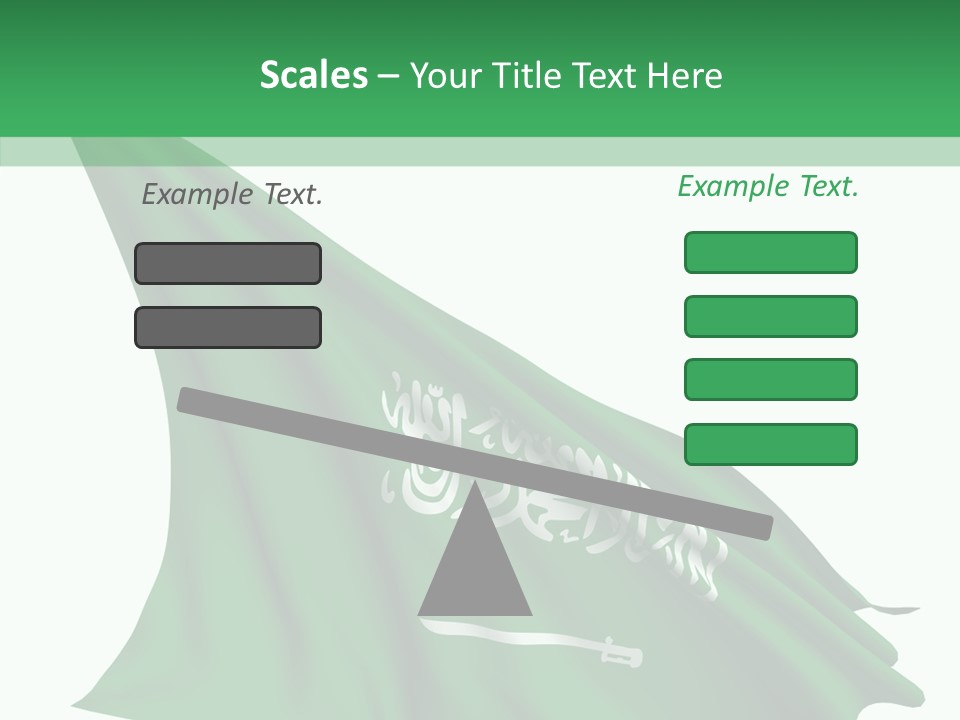 Color Majestic Object PowerPoint Template
