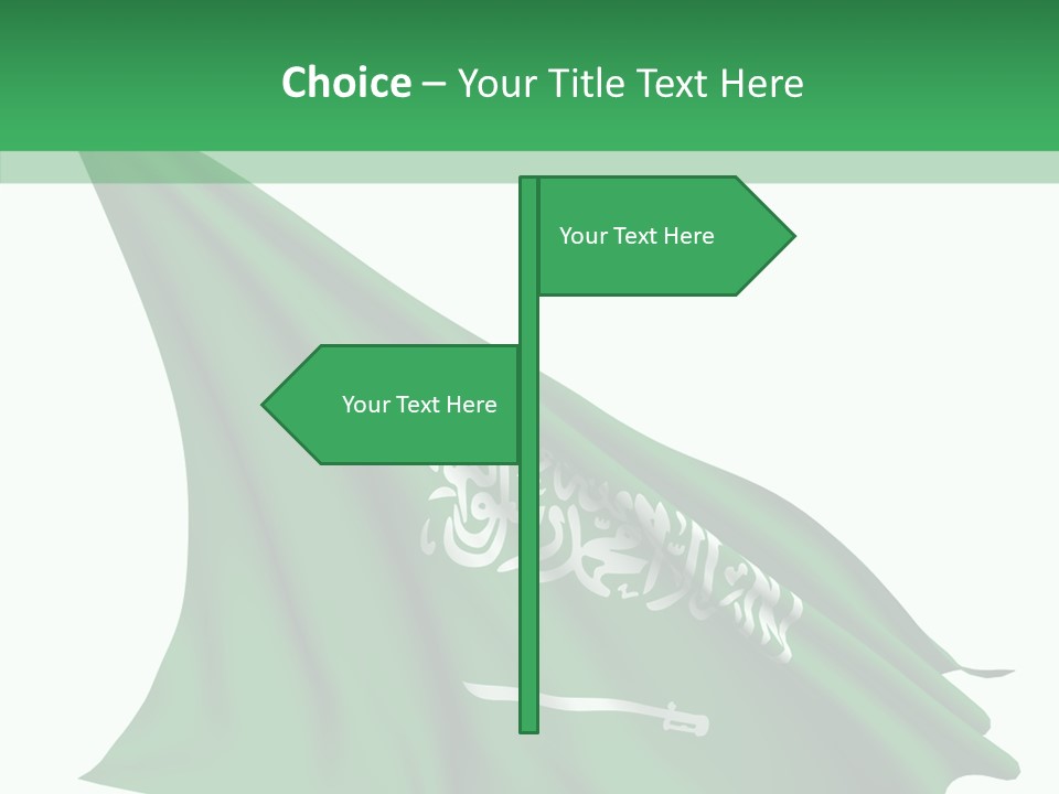 Color Majestic Object PowerPoint Template