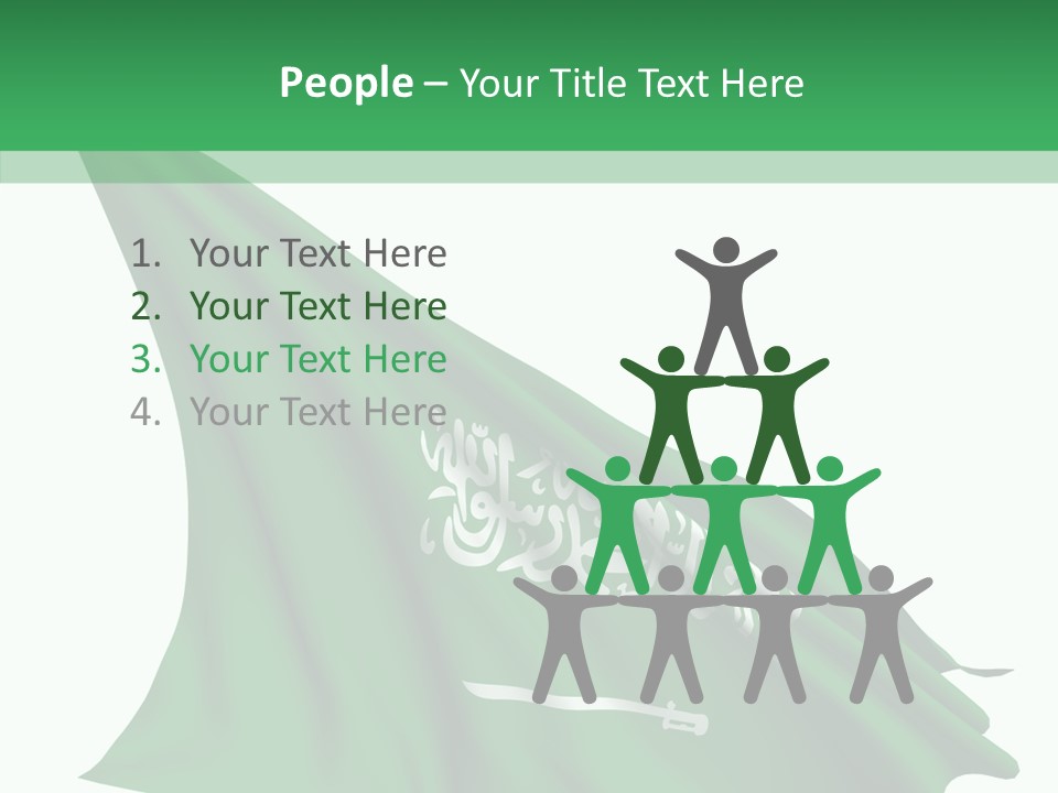 Color Majestic Object PowerPoint Template