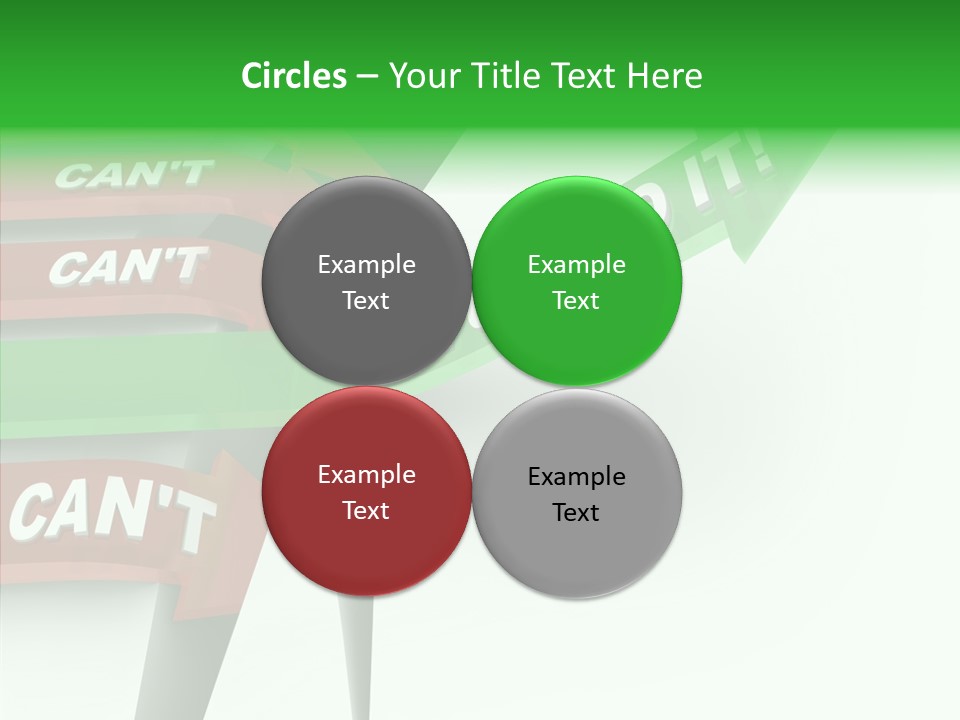 Hurdle Effort Compete PowerPoint Template