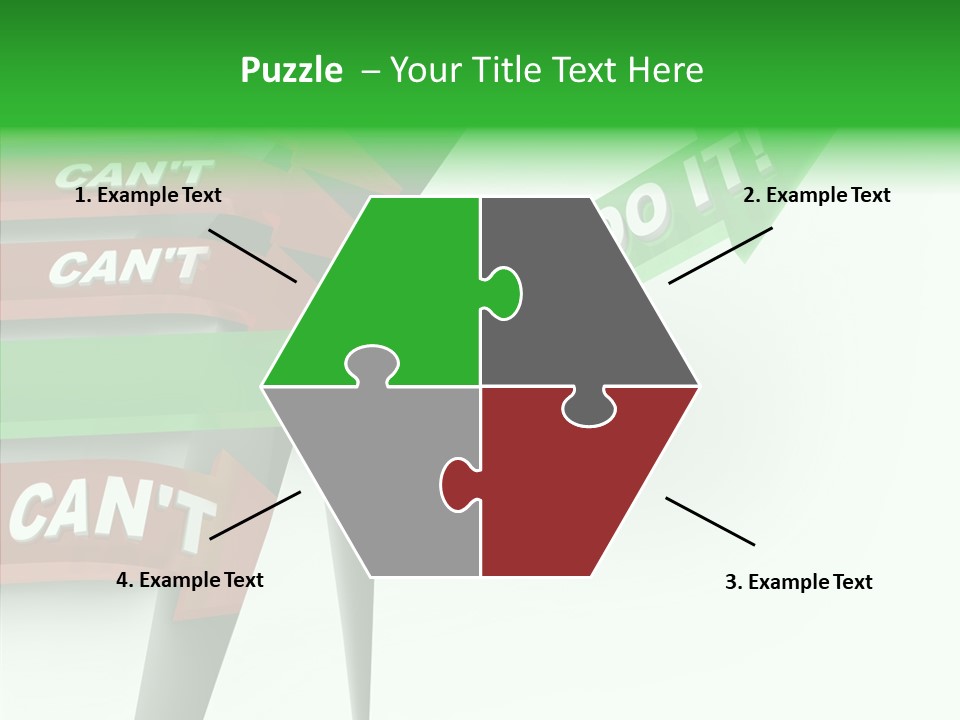 Hurdle Effort Compete PowerPoint Template