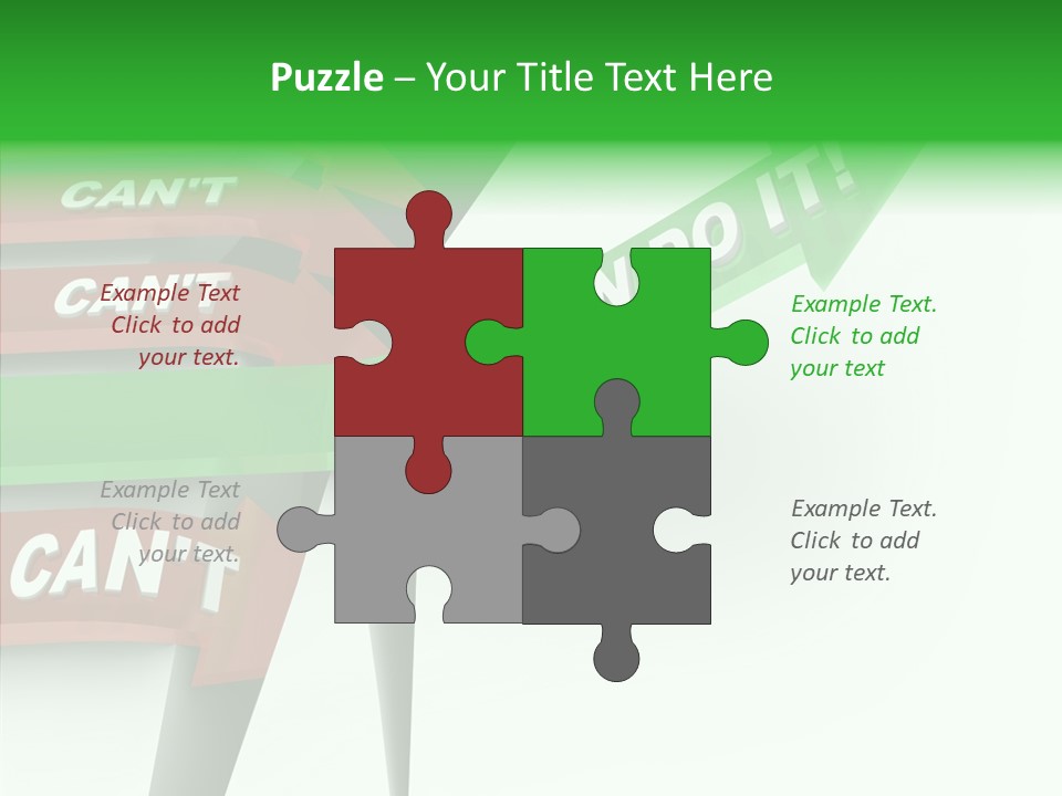 Hurdle Effort Compete PowerPoint Template