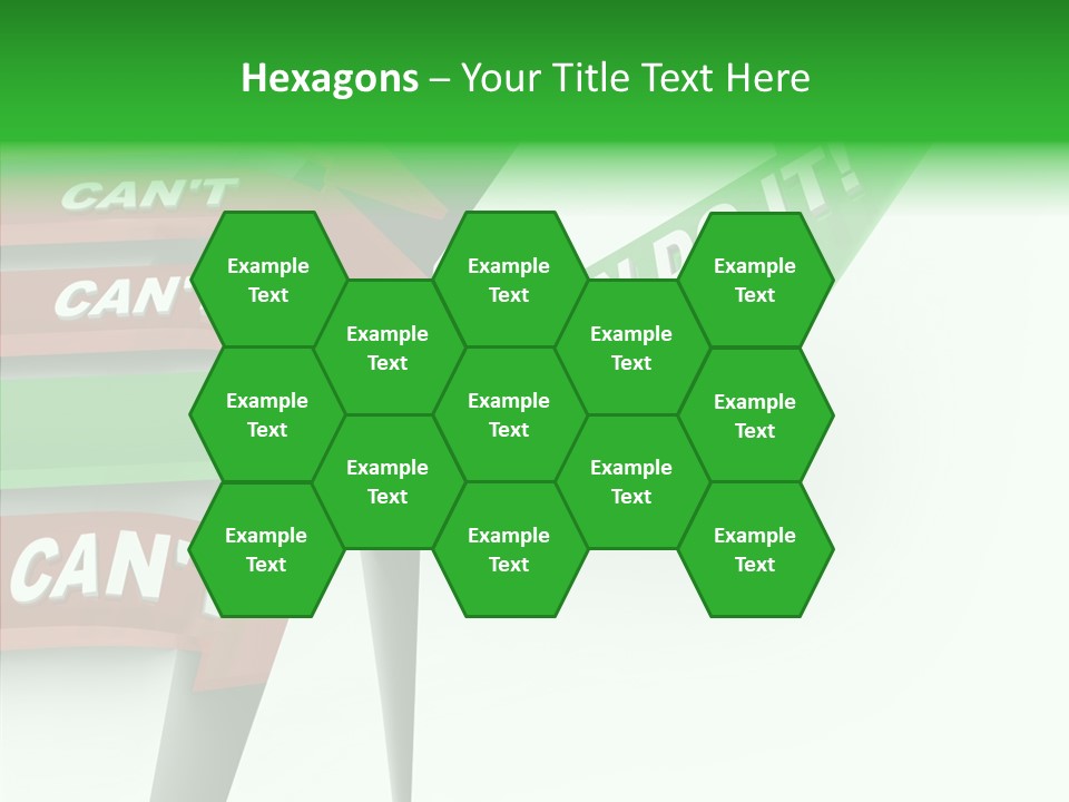 Hurdle Effort Compete PowerPoint Template