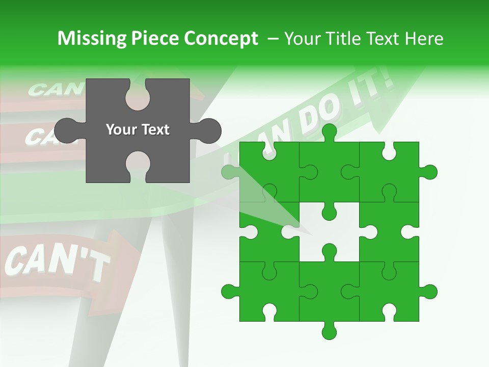 Hurdle Effort Compete PowerPoint Template