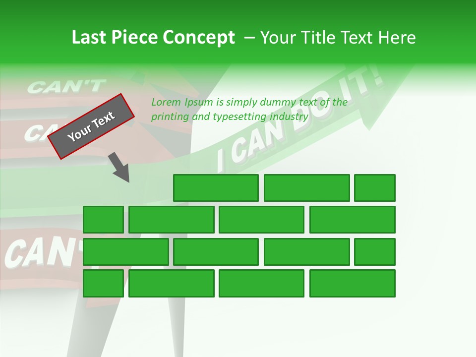 Hurdle Effort Compete PowerPoint Template