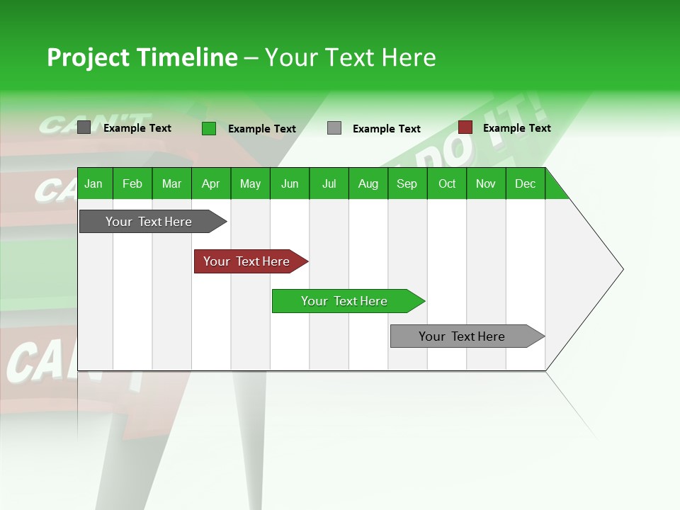 Hurdle Effort Compete PowerPoint Template