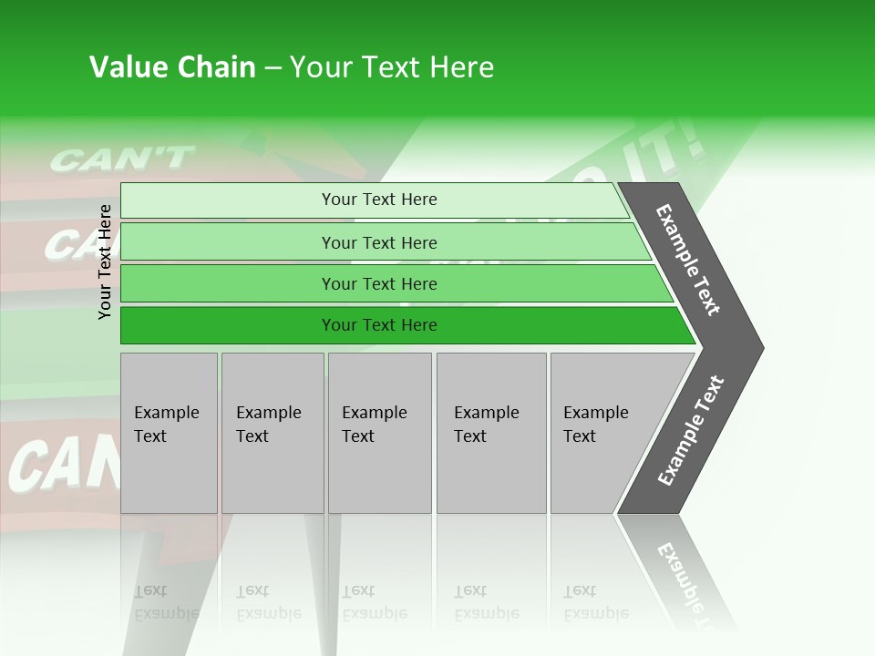 Hurdle Effort Compete PowerPoint Template