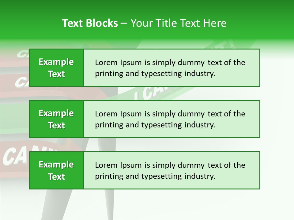 Hurdle Effort Compete PowerPoint Template