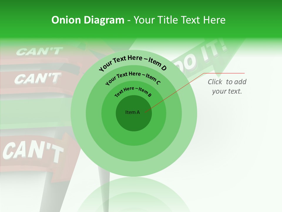 Hurdle Effort Compete PowerPoint Template
