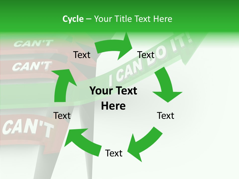 Hurdle Effort Compete PowerPoint Template