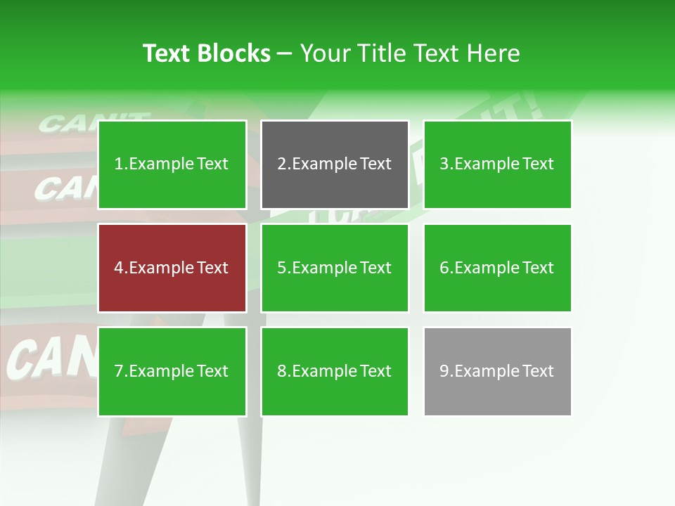 Hurdle Effort Compete PowerPoint Template