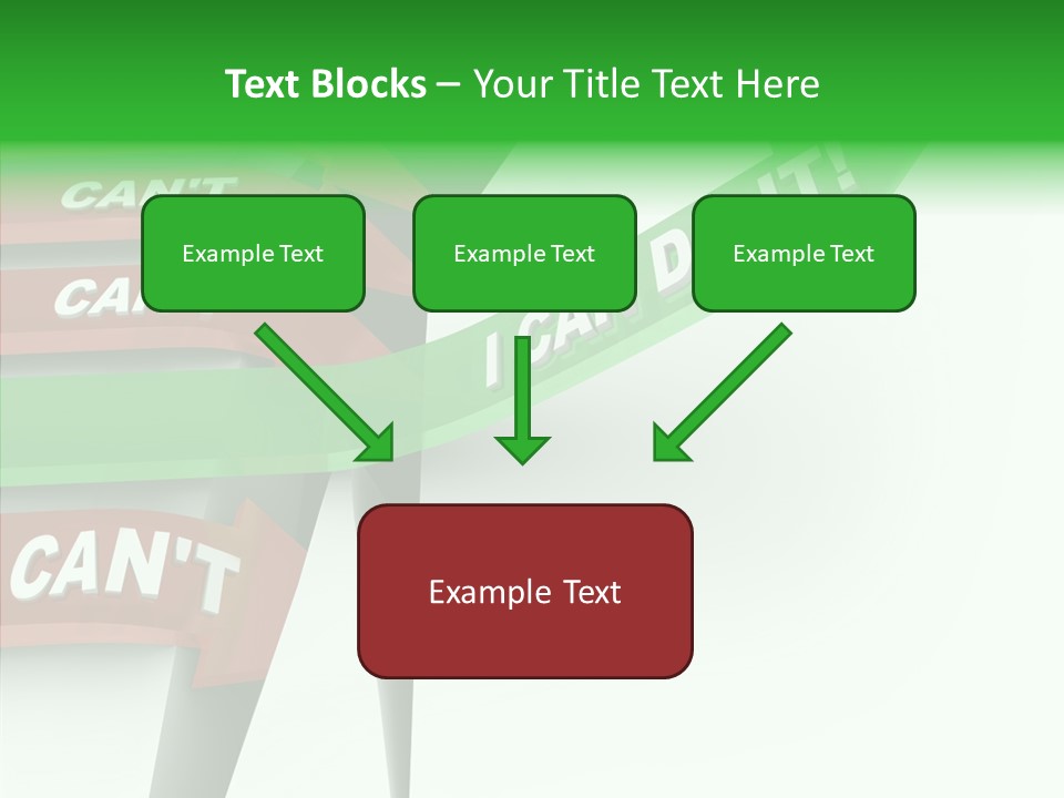 Hurdle Effort Compete PowerPoint Template