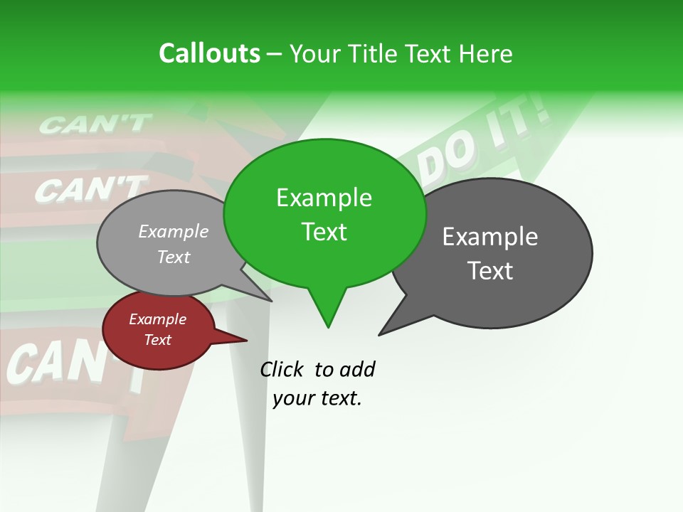 Hurdle Effort Compete PowerPoint Template