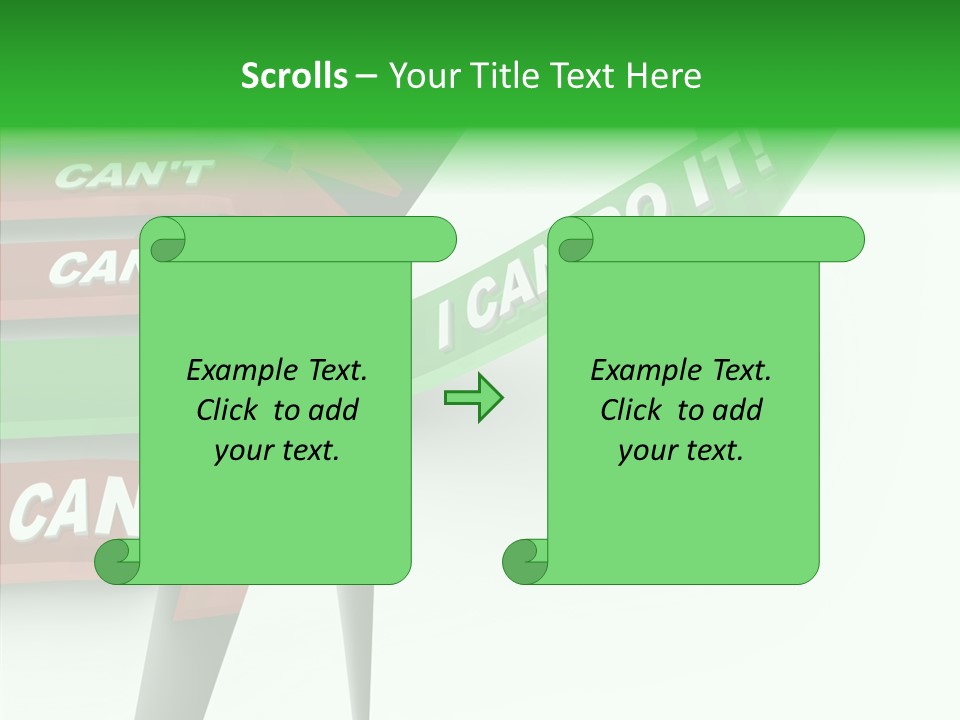 Hurdle Effort Compete PowerPoint Template
