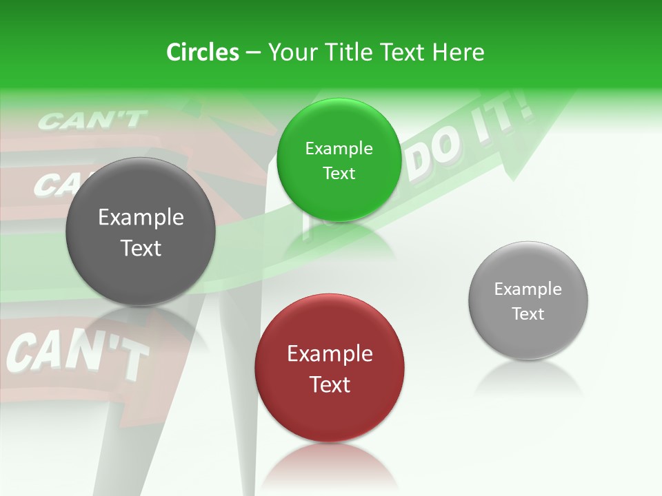 Hurdle Effort Compete PowerPoint Template