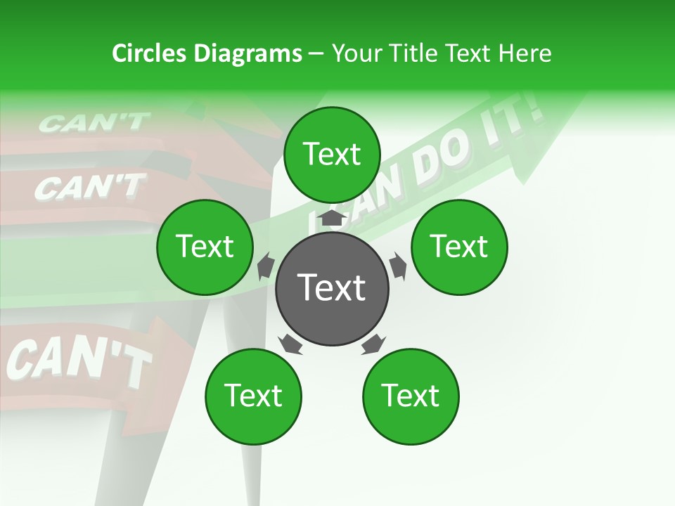 Hurdle Effort Compete PowerPoint Template