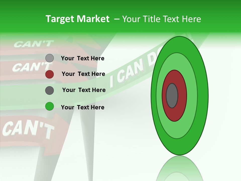 Hurdle Effort Compete PowerPoint Template