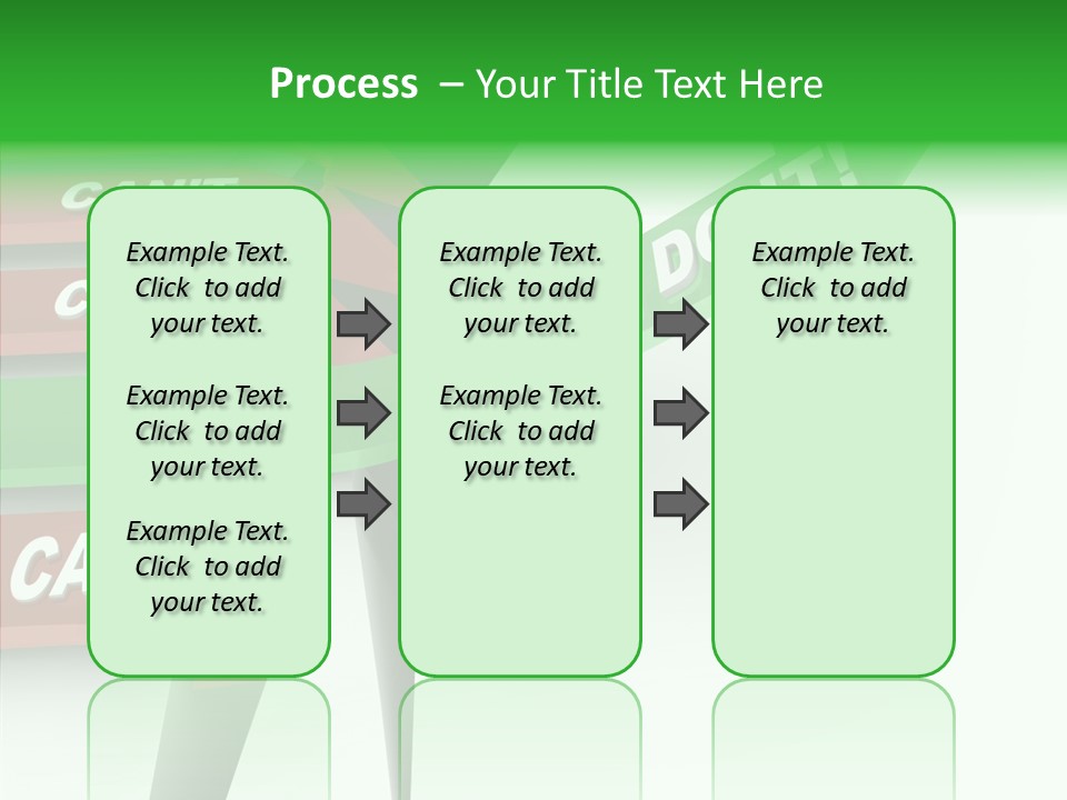 Hurdle Effort Compete PowerPoint Template