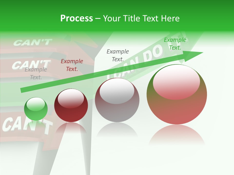 Hurdle Effort Compete PowerPoint Template