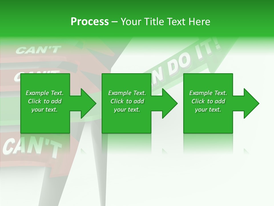 Hurdle Effort Compete PowerPoint Template