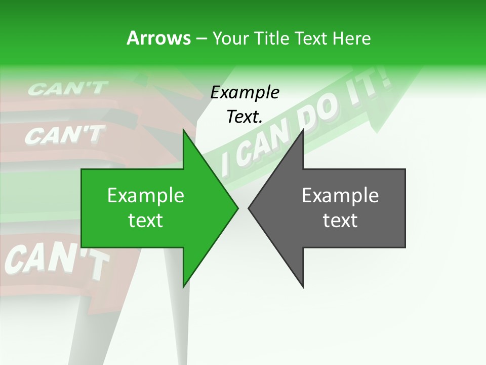 Hurdle Effort Compete PowerPoint Template