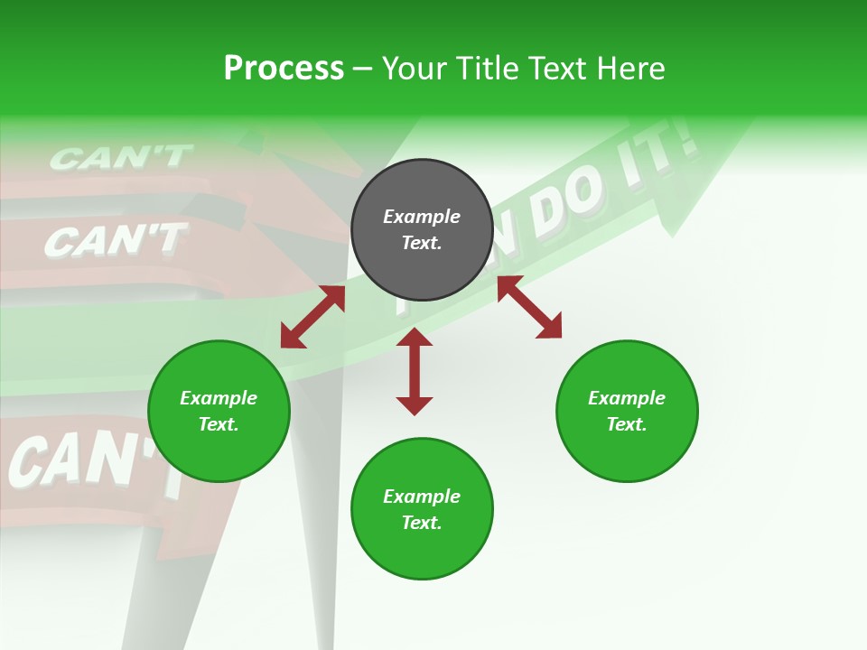 Hurdle Effort Compete PowerPoint Template