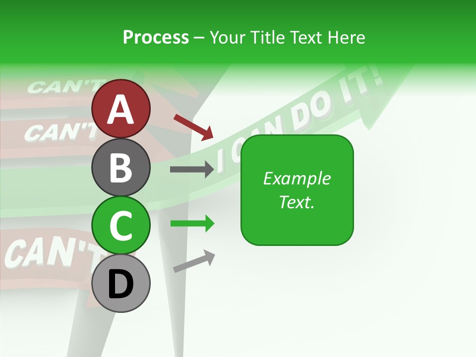 Hurdle Effort Compete PowerPoint Template