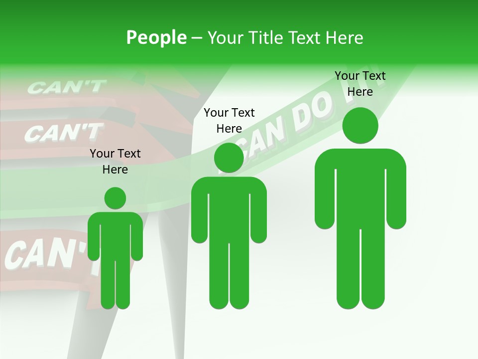 Hurdle Effort Compete PowerPoint Template