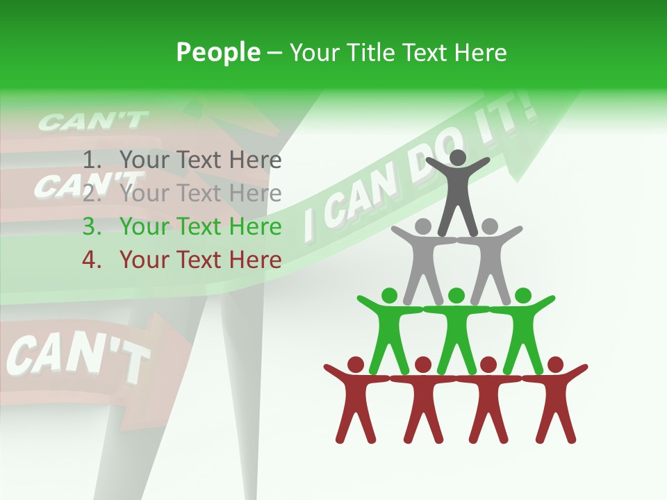 Hurdle Effort Compete PowerPoint Template