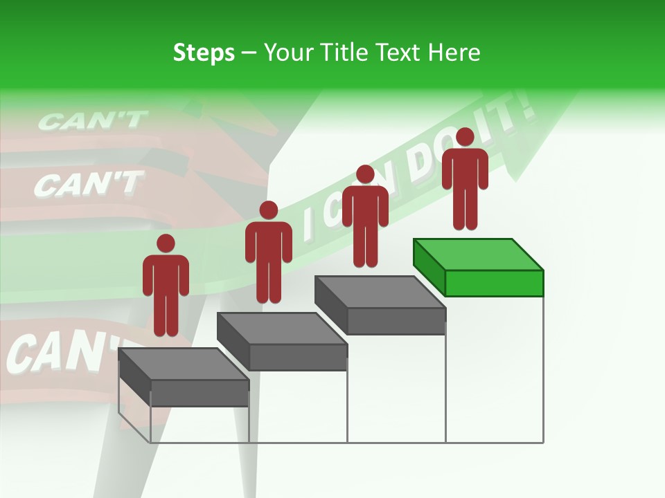 Hurdle Effort Compete PowerPoint Template