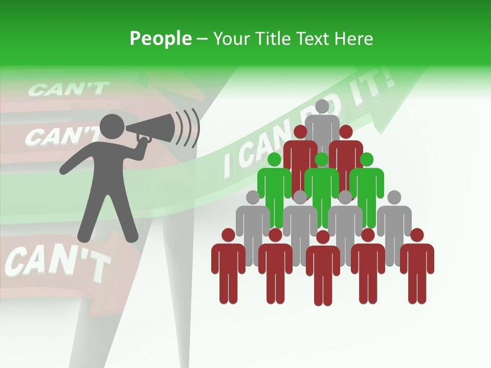 Hurdle Effort Compete PowerPoint Template