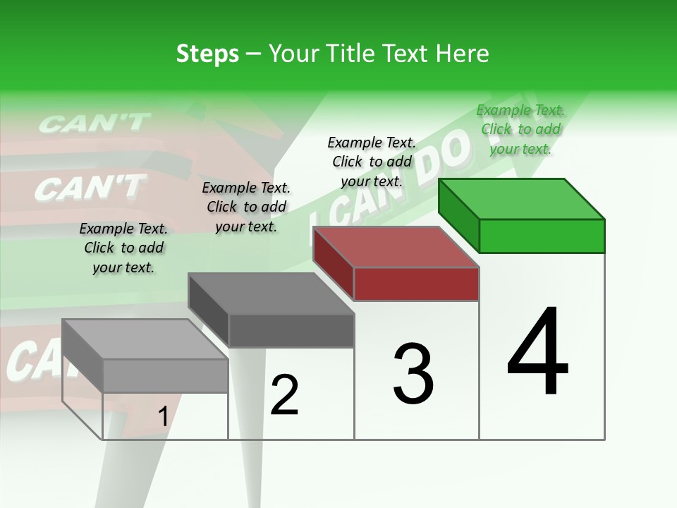 Hurdle Effort Compete PowerPoint Template
