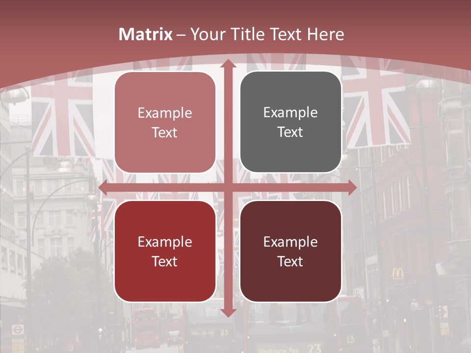 City  English PowerPoint Template
