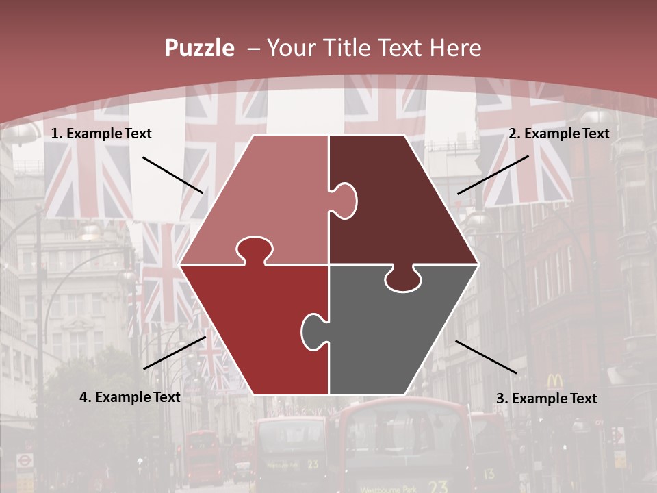 City  English PowerPoint Template