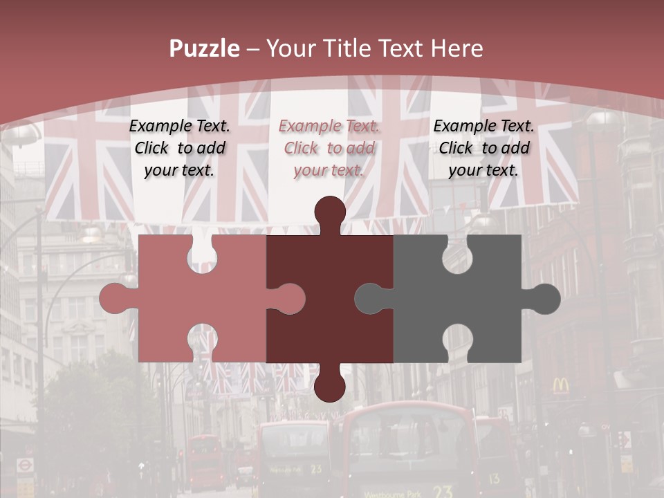 City  English PowerPoint Template