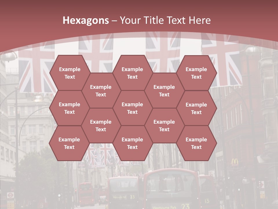 City  English PowerPoint Template