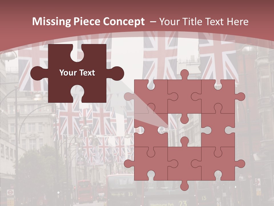 City  English PowerPoint Template