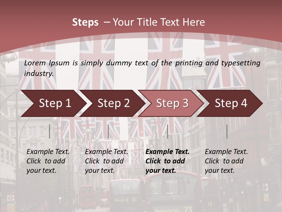 City  English PowerPoint Template