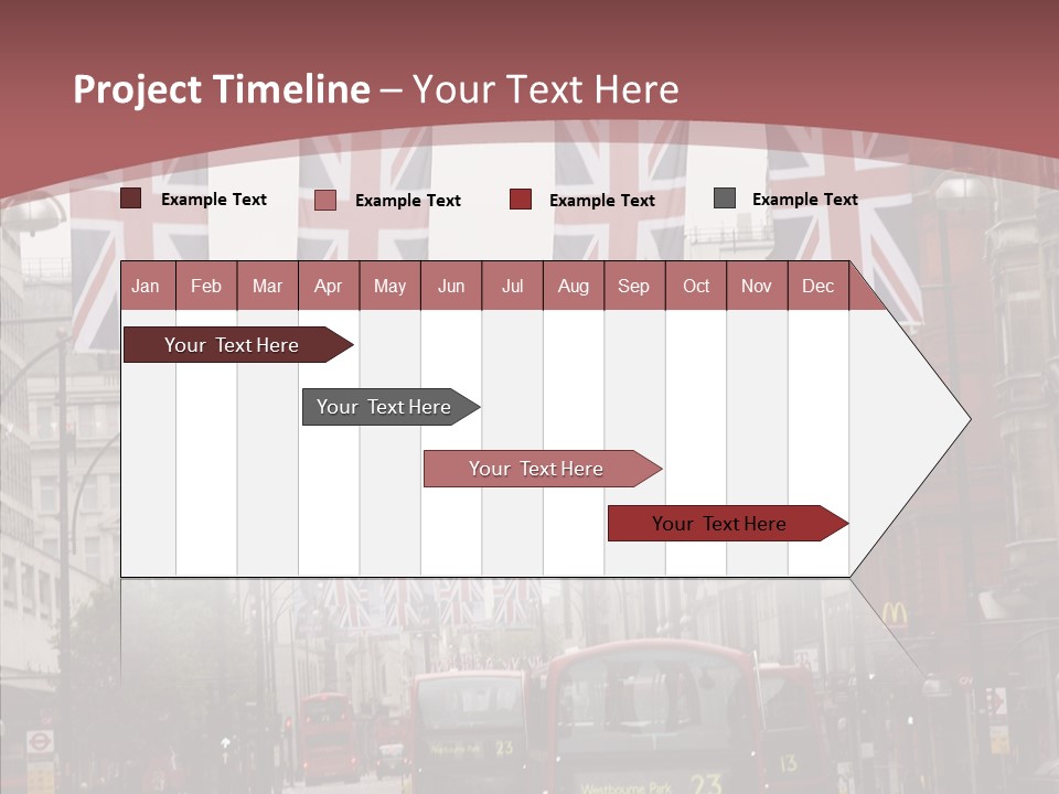 City  English PowerPoint Template