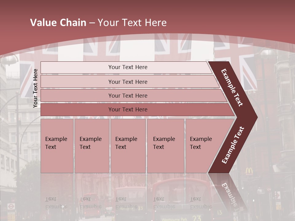 City  English PowerPoint Template