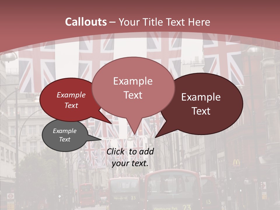 City  English PowerPoint Template
