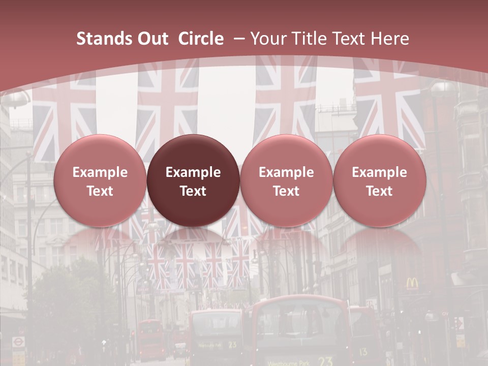 City  English PowerPoint Template
