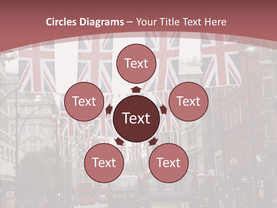 City  English PowerPoint Template