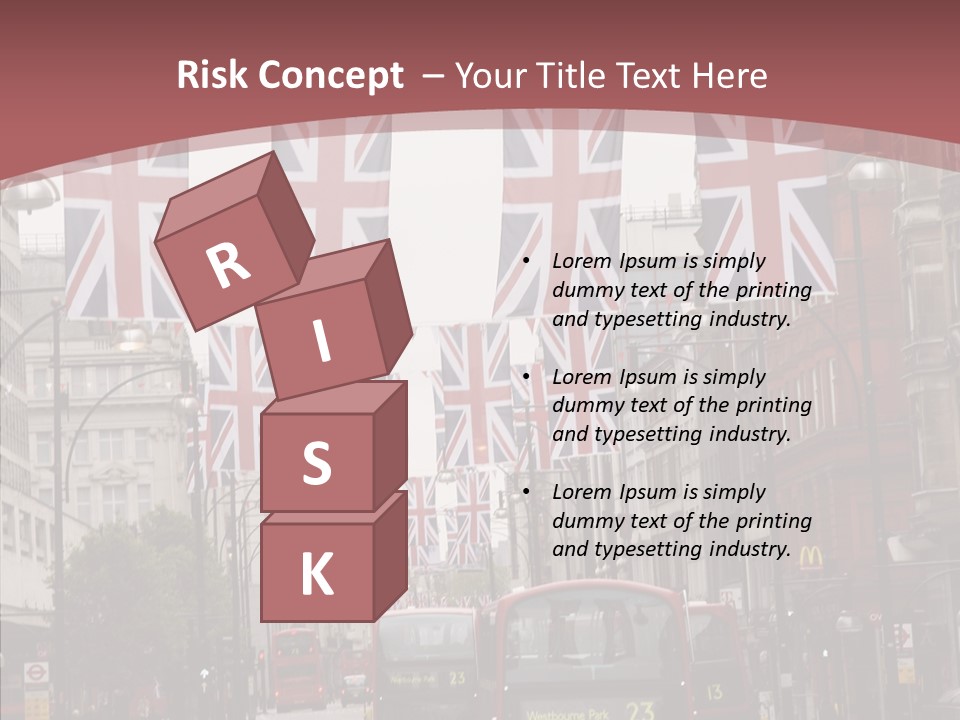 City  English PowerPoint Template