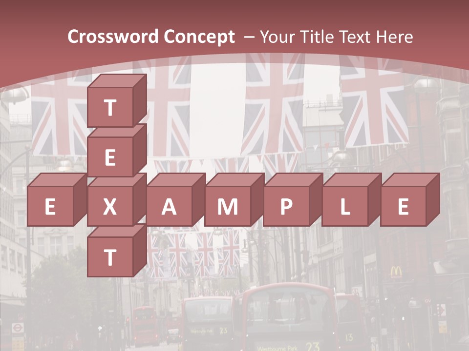 City  English PowerPoint Template