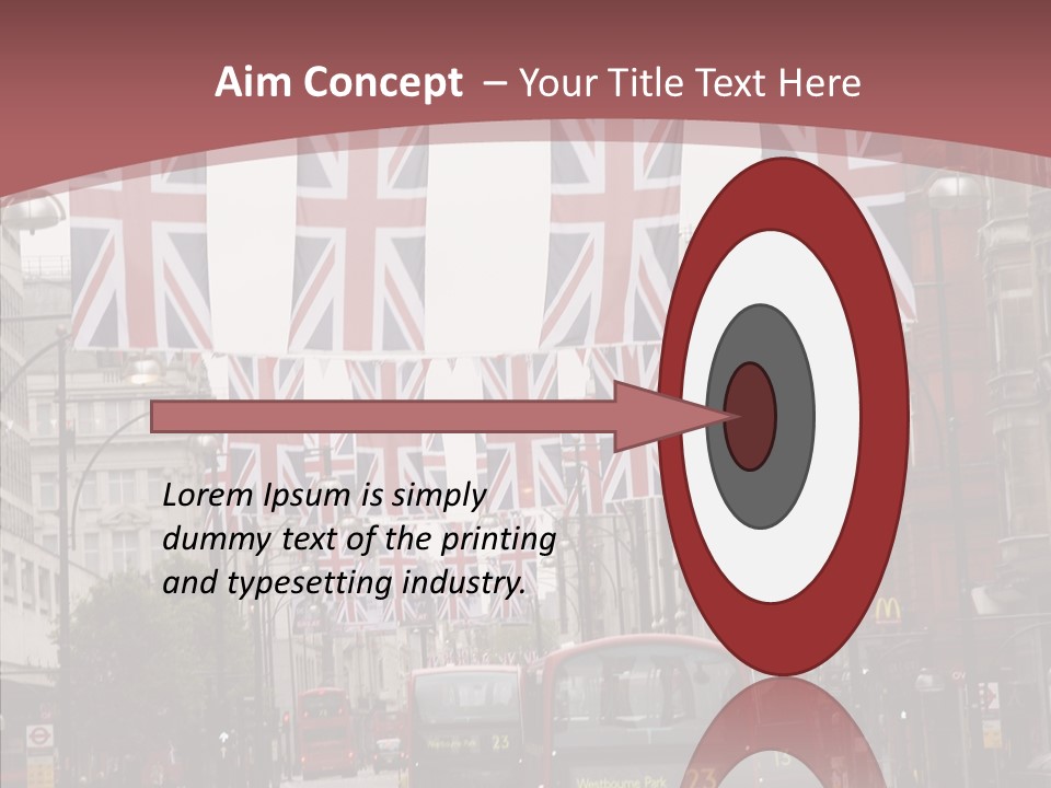 City  English PowerPoint Template