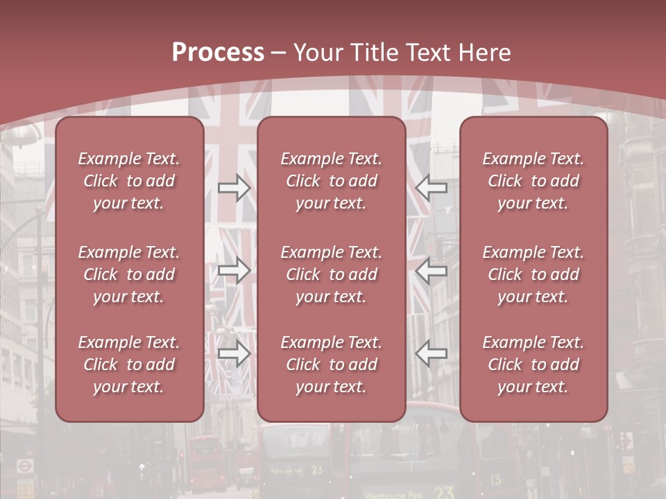 City  English PowerPoint Template