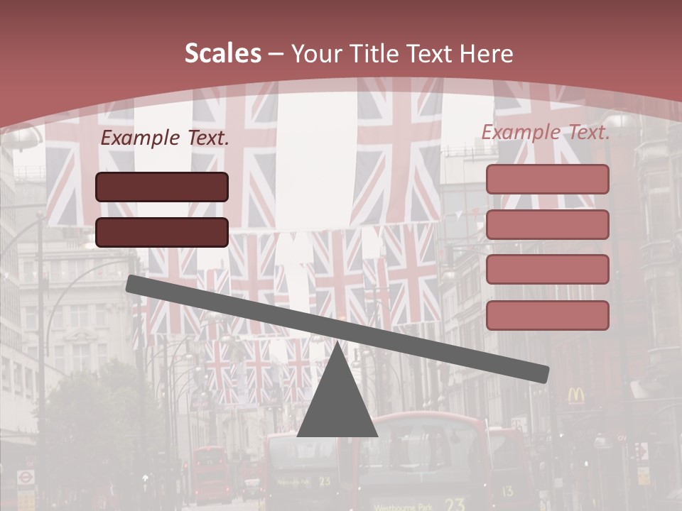 City  English PowerPoint Template