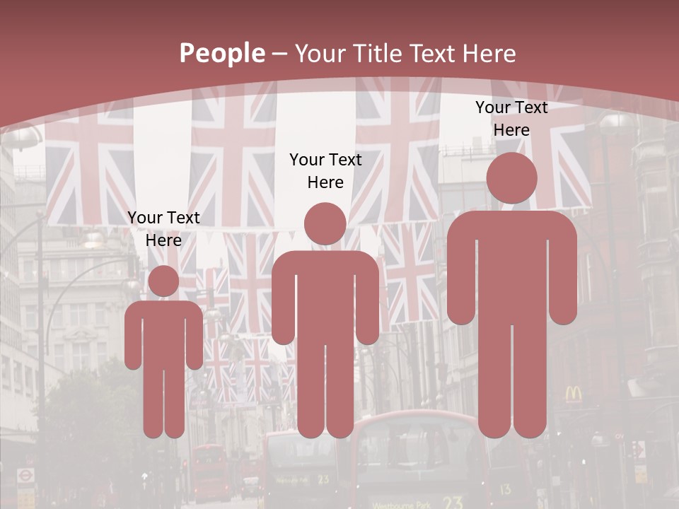 City  English PowerPoint Template
