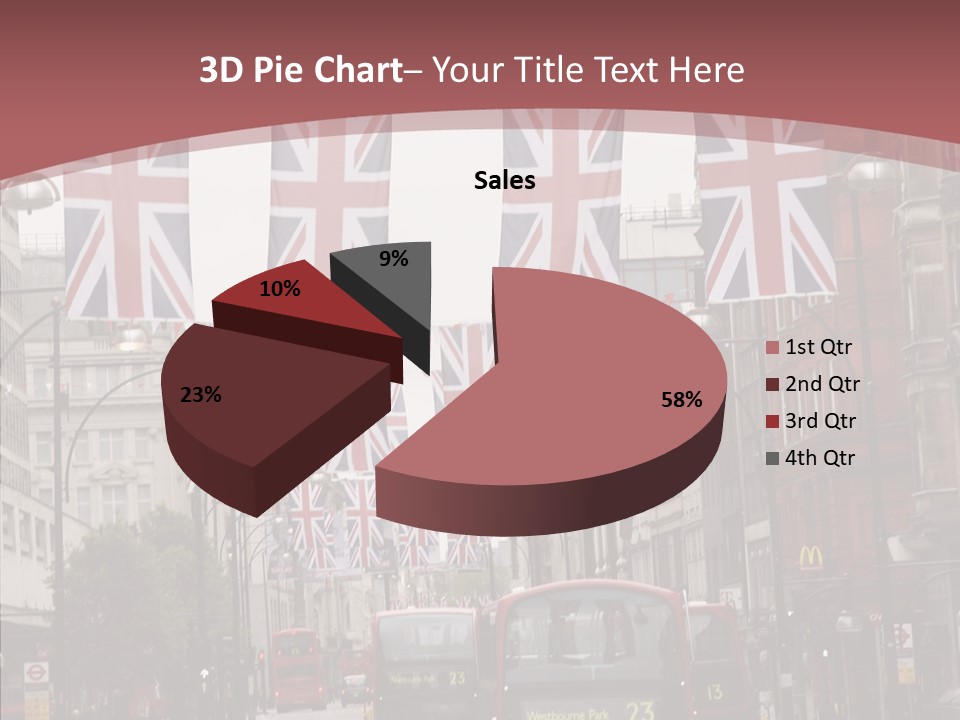 City  English PowerPoint Template